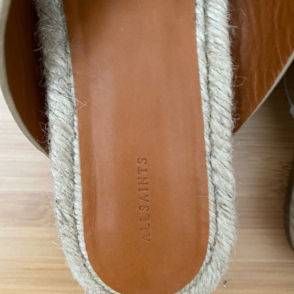 Never been worn ALL SAINTS cream sandal - Picture 5 of 5